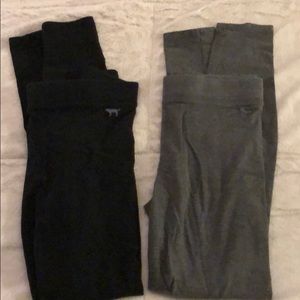 2 pairs of VS leggings